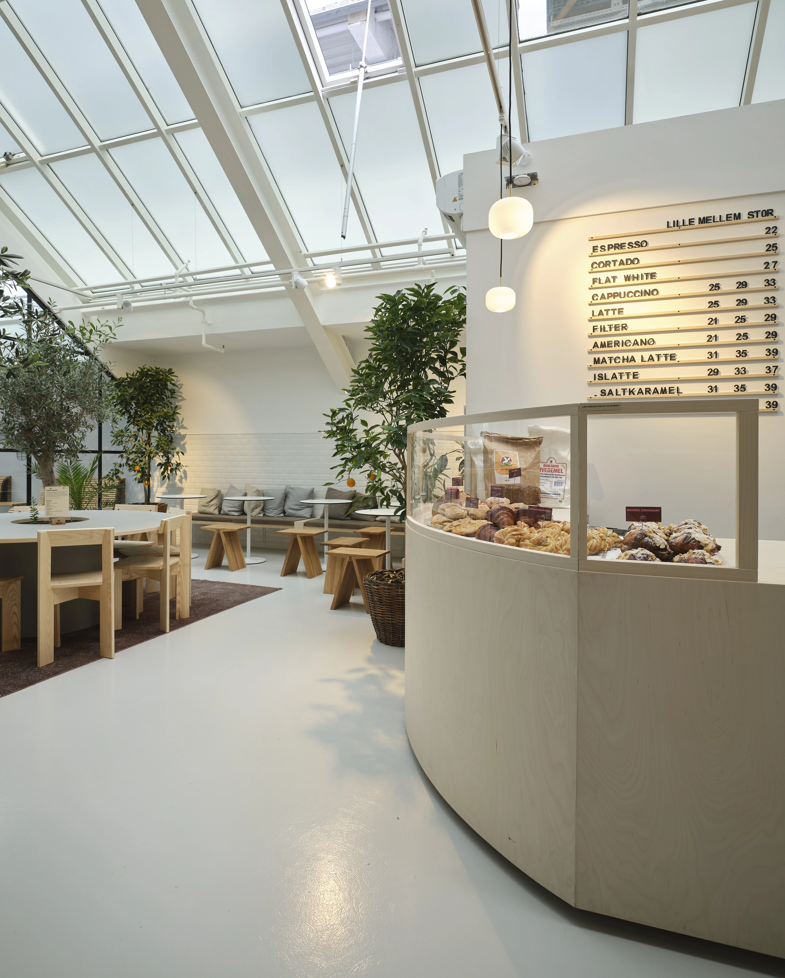 Interiør fra Amager Centret