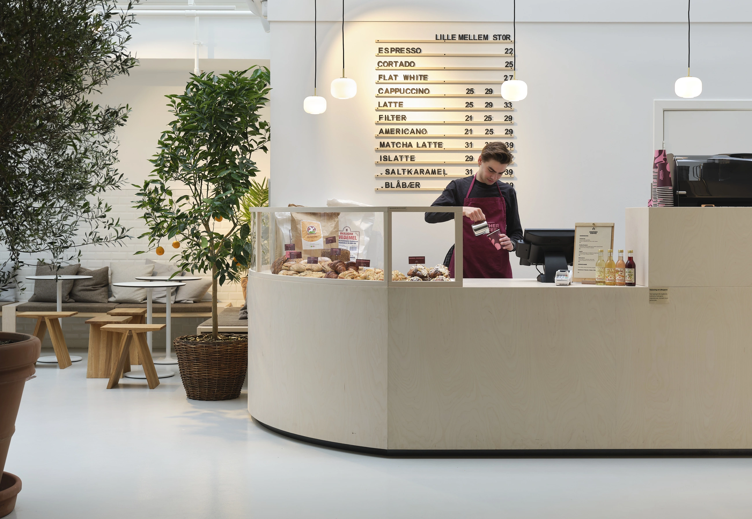 Interiør fra Amager Centret