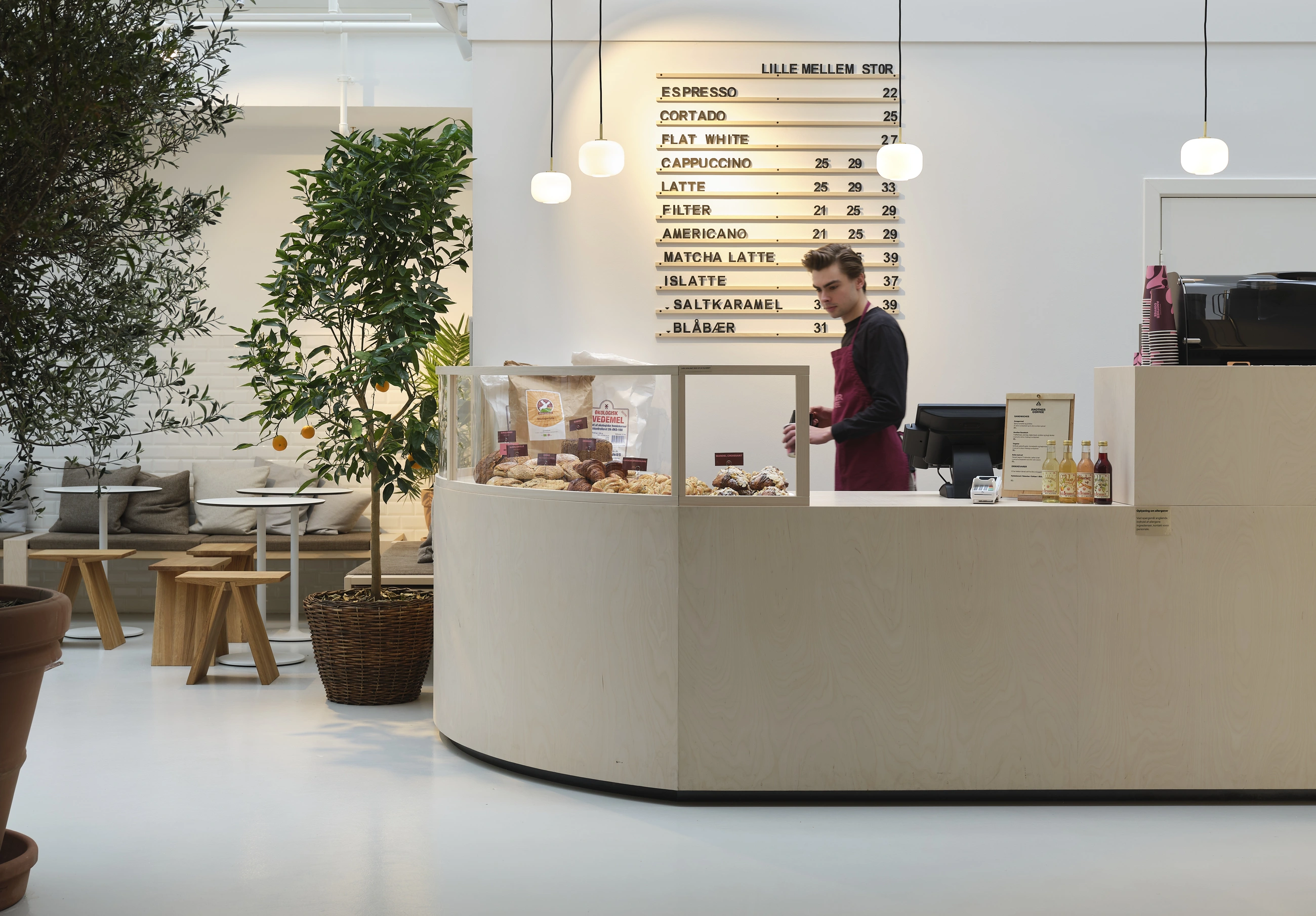 Interiør fra Amager Centret